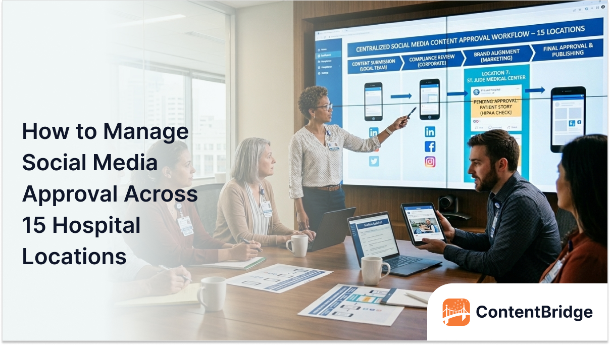 How to Manage Social Media Approval Across 15 Hospital Locations