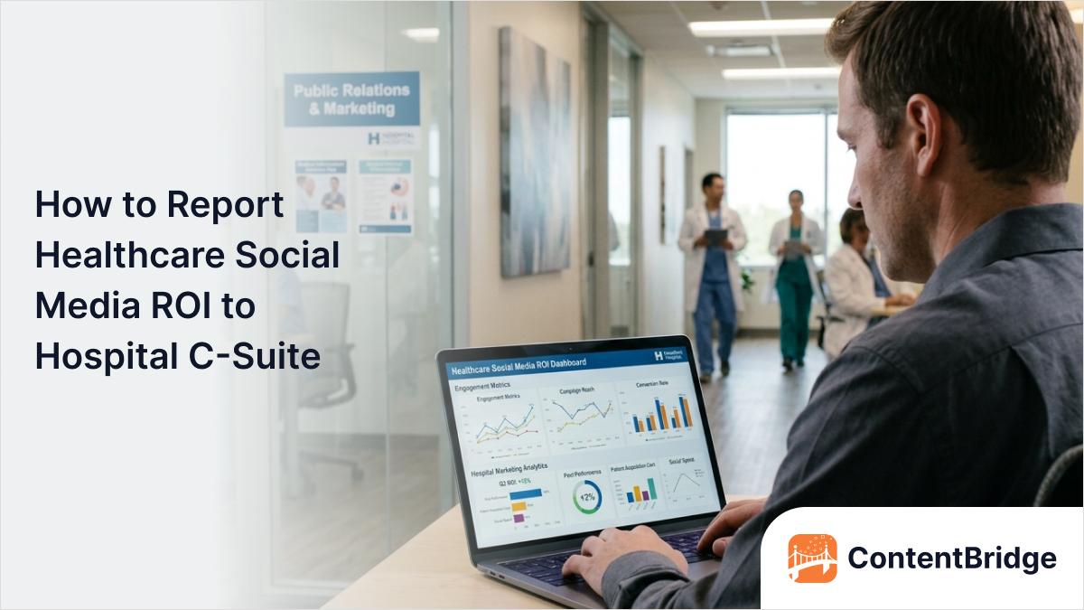 How to Report Healthcare Social Media ROI to Hospital C-Suite