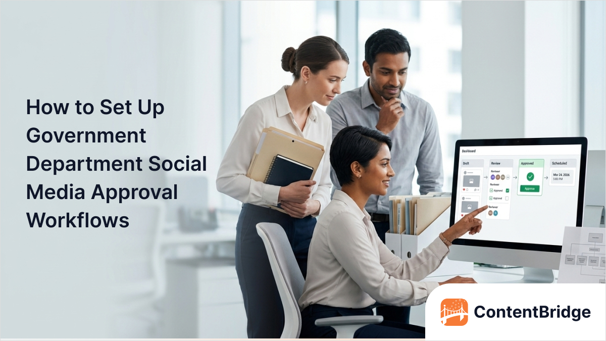 How to Set Up Government Department Social Media Approval Workflows