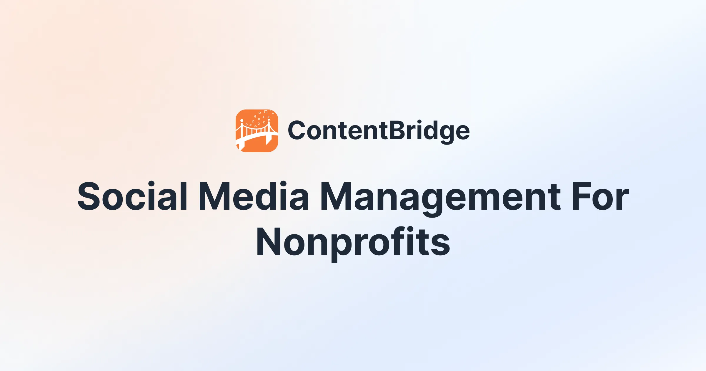 Social Media Management for Nonprofits