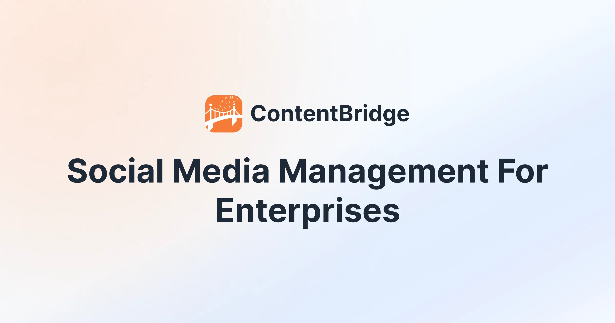 Social Media Management for Enterprises