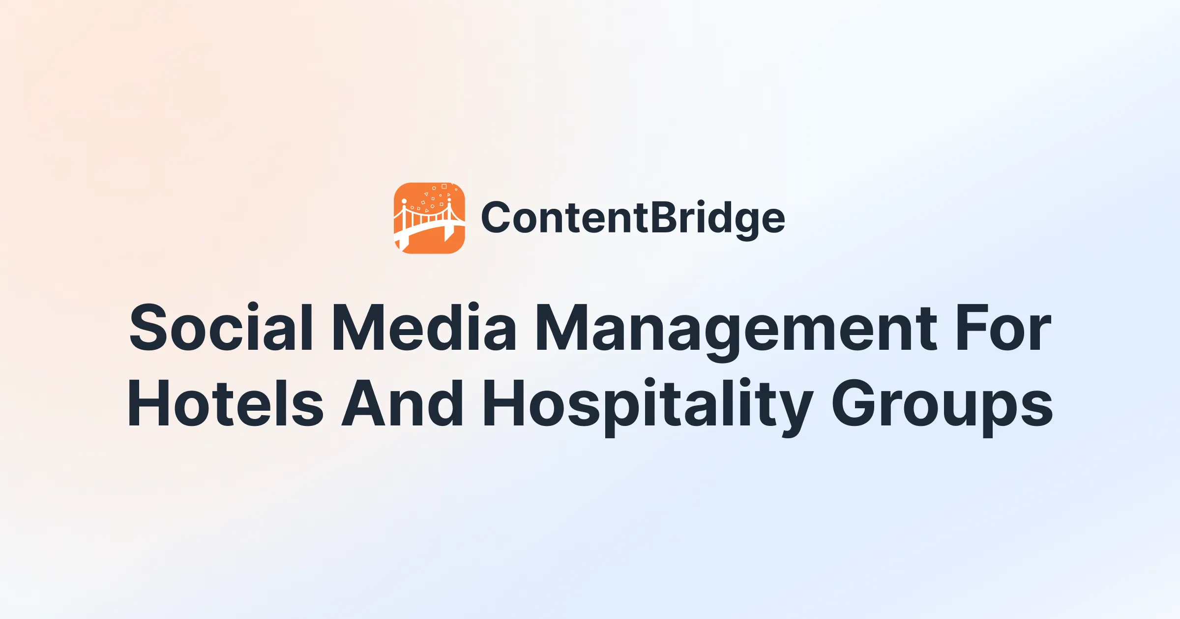 OG - Social media management for hotels and hospitality groups