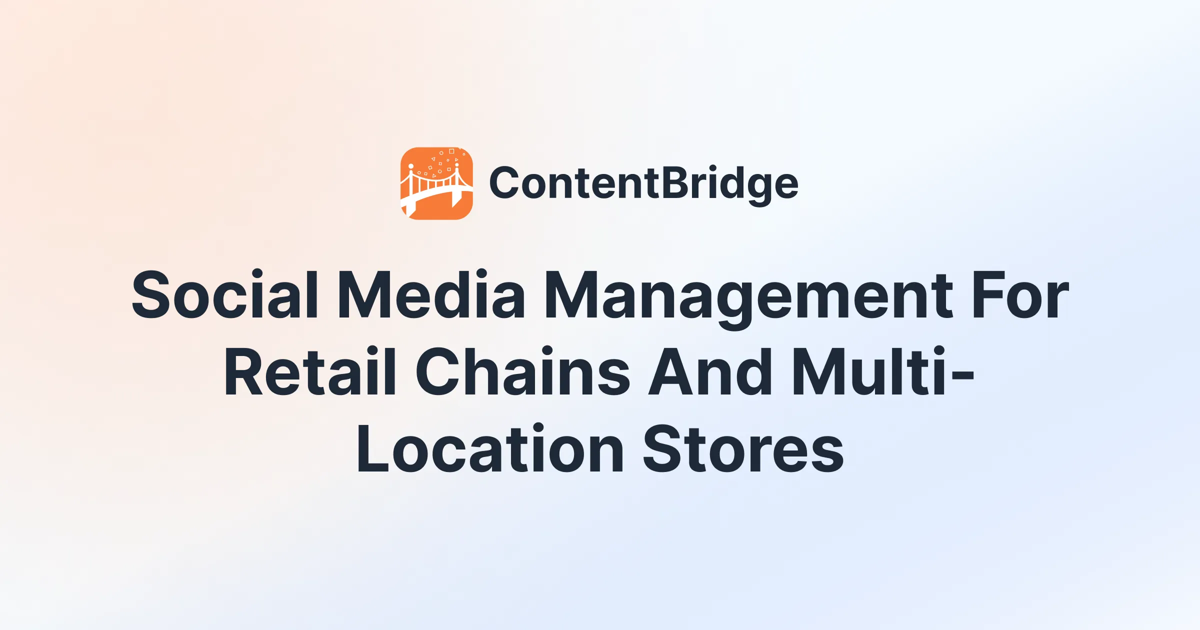 Social Media Management for Retail