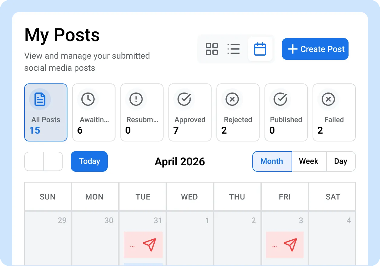 See Your Full Publishing Schedule With Social Media