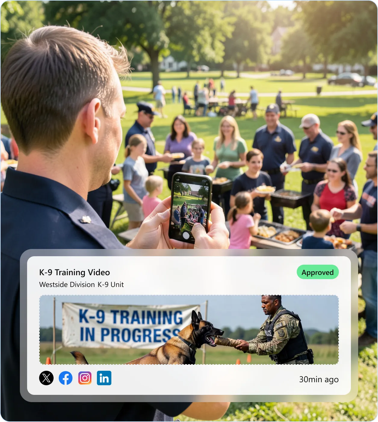 Social Media Management for Law Enforcement